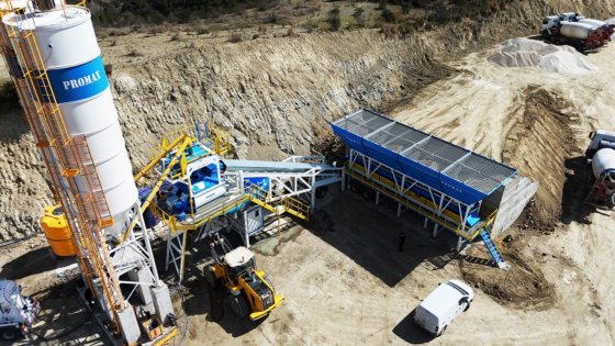 プロマックス モバイルコンクリートバッチングプラント