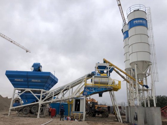 Promax移动式混凝土搅拌站