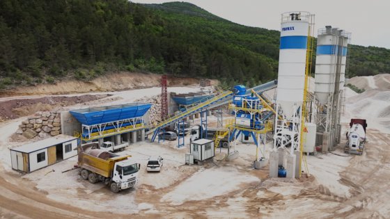 プロマックス固定式コンクリートバッチングプラント