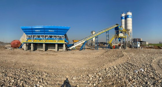 プロマックス固定式コンクリートバッチングプラント