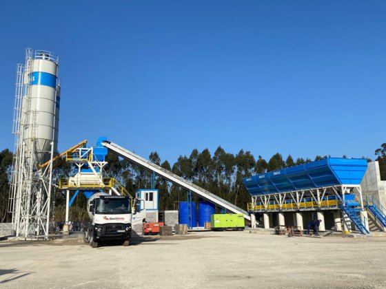 プロマックス固定式コンクリートバッチングプラント
