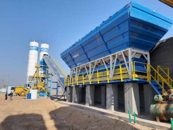 プロマックス固定式コンクリートバッチングプラント