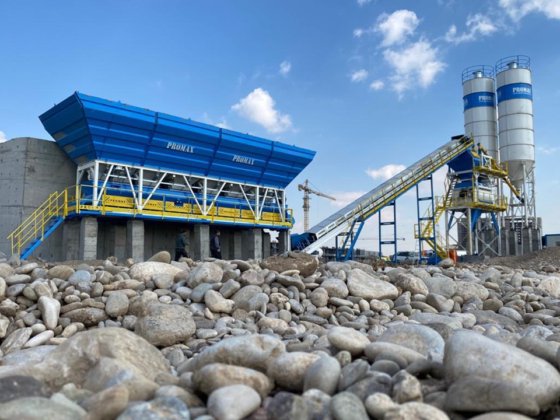 プロマックス固定式コンクリートバッチングプラント