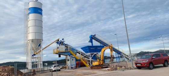 プロマックス モバイルコンクリートバッチングプラント