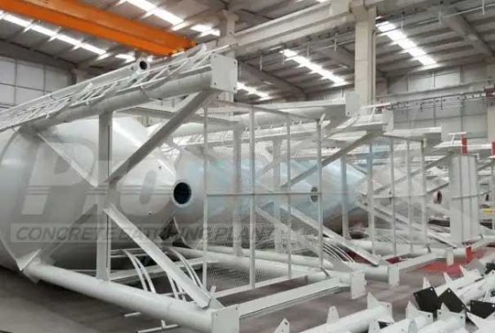 プロマックスセメントサイロおよび駆動システム