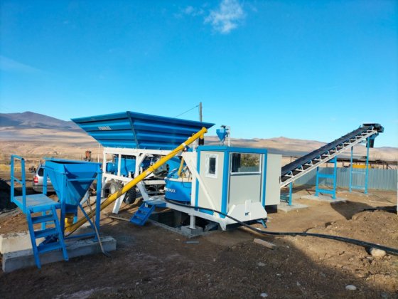 Promax移动式混凝土搅拌站