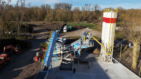 プロマックス モバイルコンクリートバッチングプラント