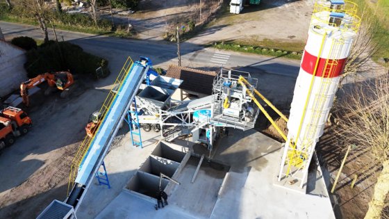 プロマックス モバイルコンクリートバッチングプラント