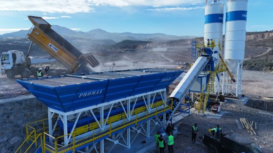 プロマックスコンパクトコンクリートバッチングプラント