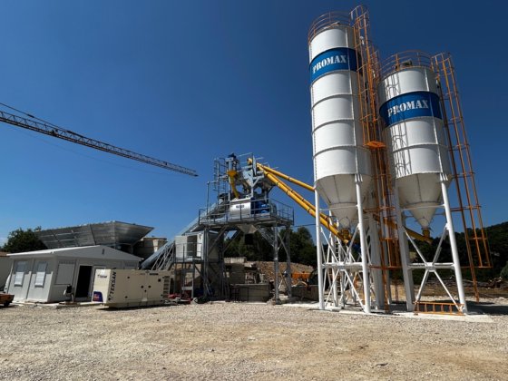 プロマックスコンパクトコンクリートバッチングプラント