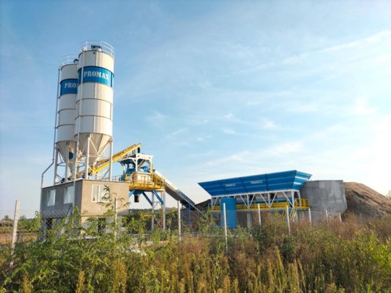 プロマックスコンパクトコンクリートバッチングプラント