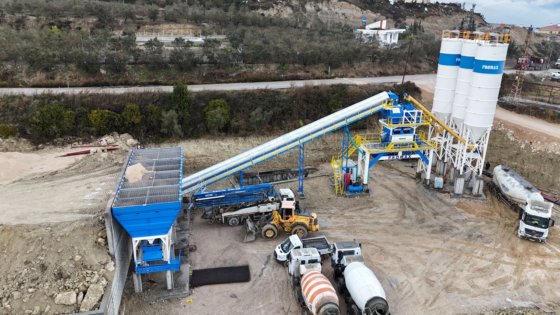 プロマックス固定式コンクリートバッチングプラント