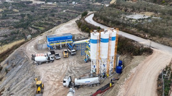 プロマックス固定式コンクリートバッチングプラント