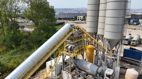 プロマックス固定式コンクリートバッチングプラント