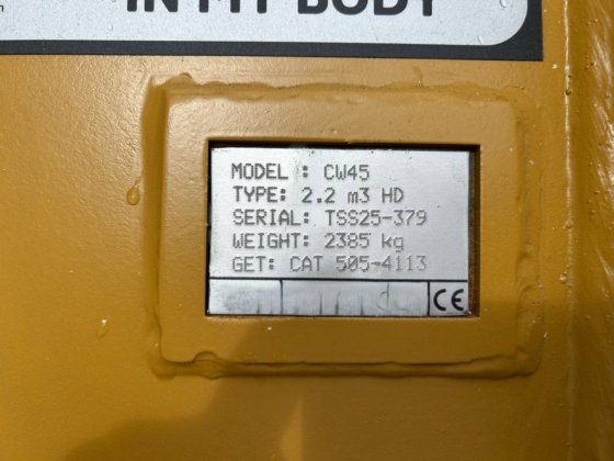 2025年CW 45 岩石铲