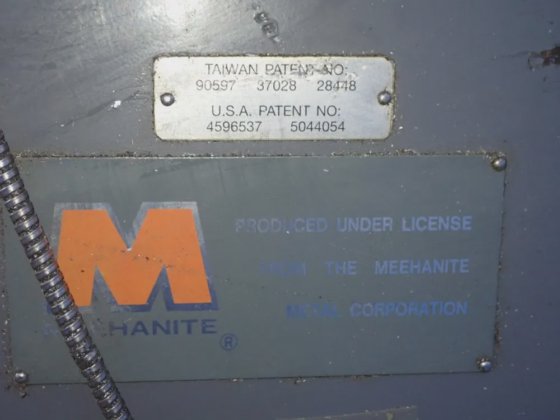 Fresadora vertical Sharp de 9"