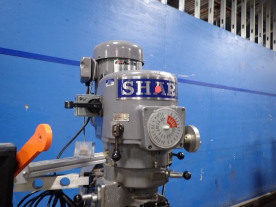 Fresadora vertical Sharp de 9"