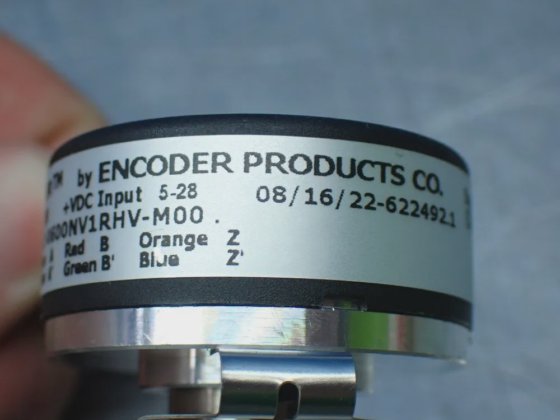 Accu-coder Hollow Bore Encoder. -
