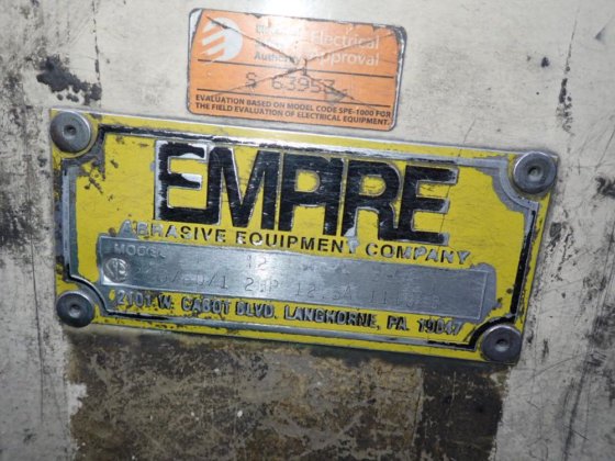 Empire Pf-364 Blast Cabinet