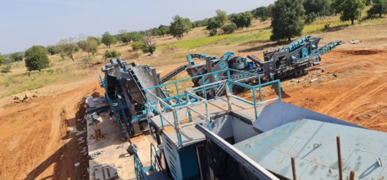 コンストマック JCV-1 - 移動式破砕プラント