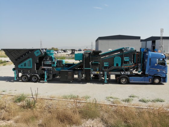 Constmach V-70 移动式制砂机