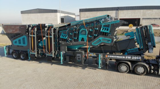 コンストマック・モービル・スクリーニング＆洗浄プラント