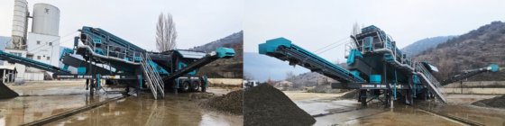 コンストマック・モービル・スクリーニング＆洗浄プラント