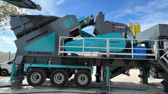 Constmach JS-1 - Mobile Crusher