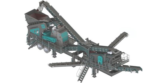 康斯特马赫 T-100 移动式制砂机