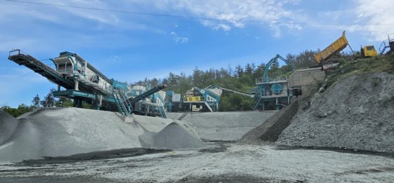 コンストマック JCV-3 - 移動式破砕プラント