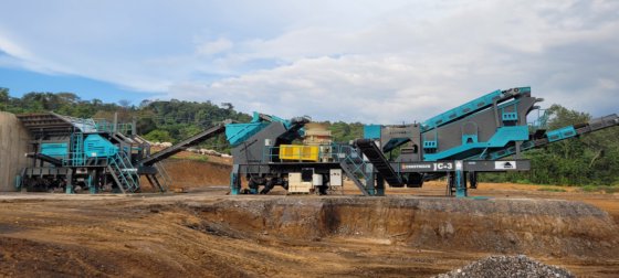 Constmach JC-3 - 移动破碎站