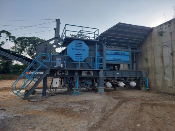 Constmach JC-3 - 移动破碎站