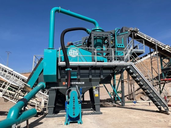 コンストマック脱水スクリーン＆ハイドロサイクロン