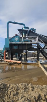 コンストマック脱水スクリーン＆ハイドロサイクロン