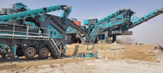 コンストマック JCV-2 - 移動式破砕プラント