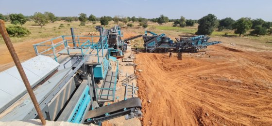 コンストマック JCV-2 - 移動式破砕プラント