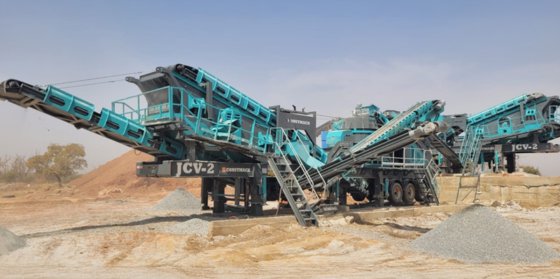 コンスタマック V-80 移動式製砂プラント