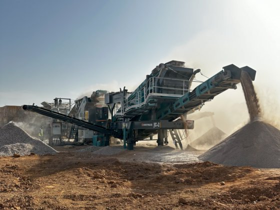 Constmach JC-2 - 移动破碎站