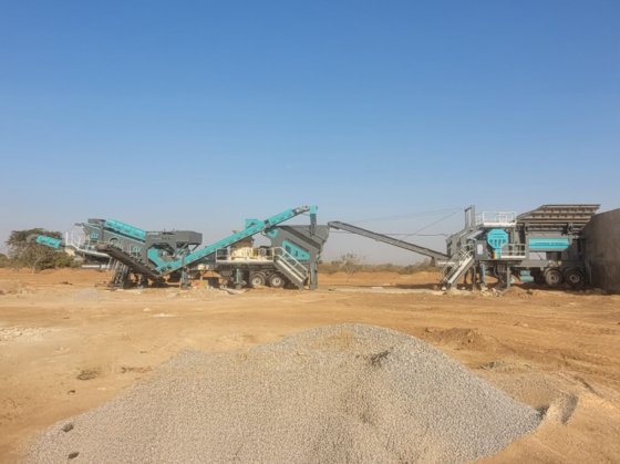 Constmach JC-2 - 移动破碎站