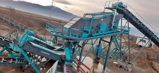 Constmach 固定式筛分和清洗设备