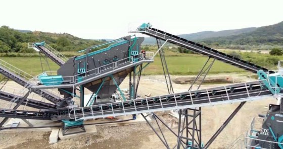 Constmach 固定式筛分和清洗设备