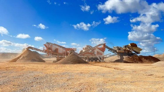 コンスタマック V-90 移動式製砂プラント