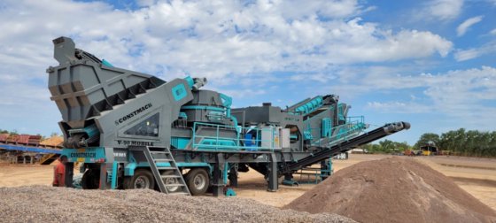 コンスタマック V-90 移動式製砂プラント