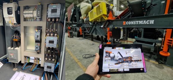 コンスタマック V-90 移動式製砂プラント