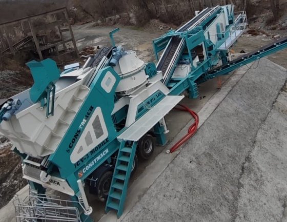 Constmach V-90 移动式制砂机
