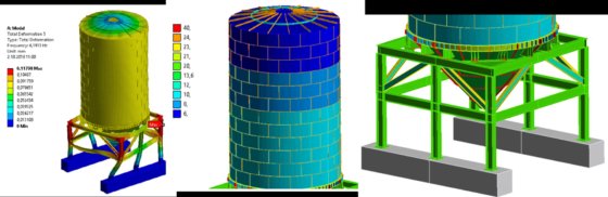 CS-2000 ボルト式セメントサイロ