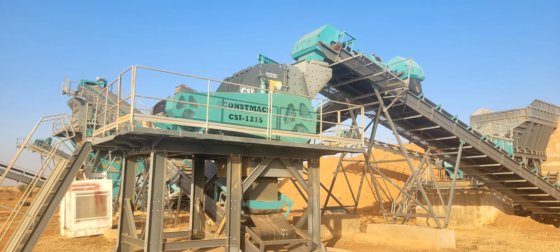 Constmach 二级反击式破碎机