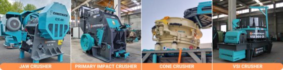 Constmach 固定式破碎站