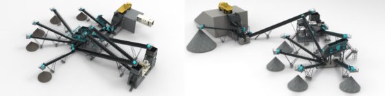 コンストマック定置式破砕プラント