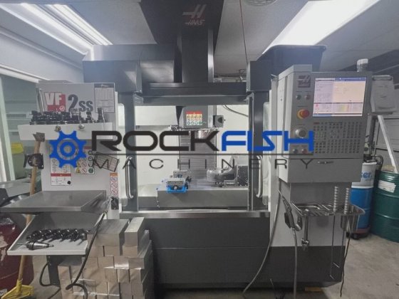 2021 Haas VF-2SS and TRT160 5th axis Rotary Low hours in Fullerton, CA, USA
